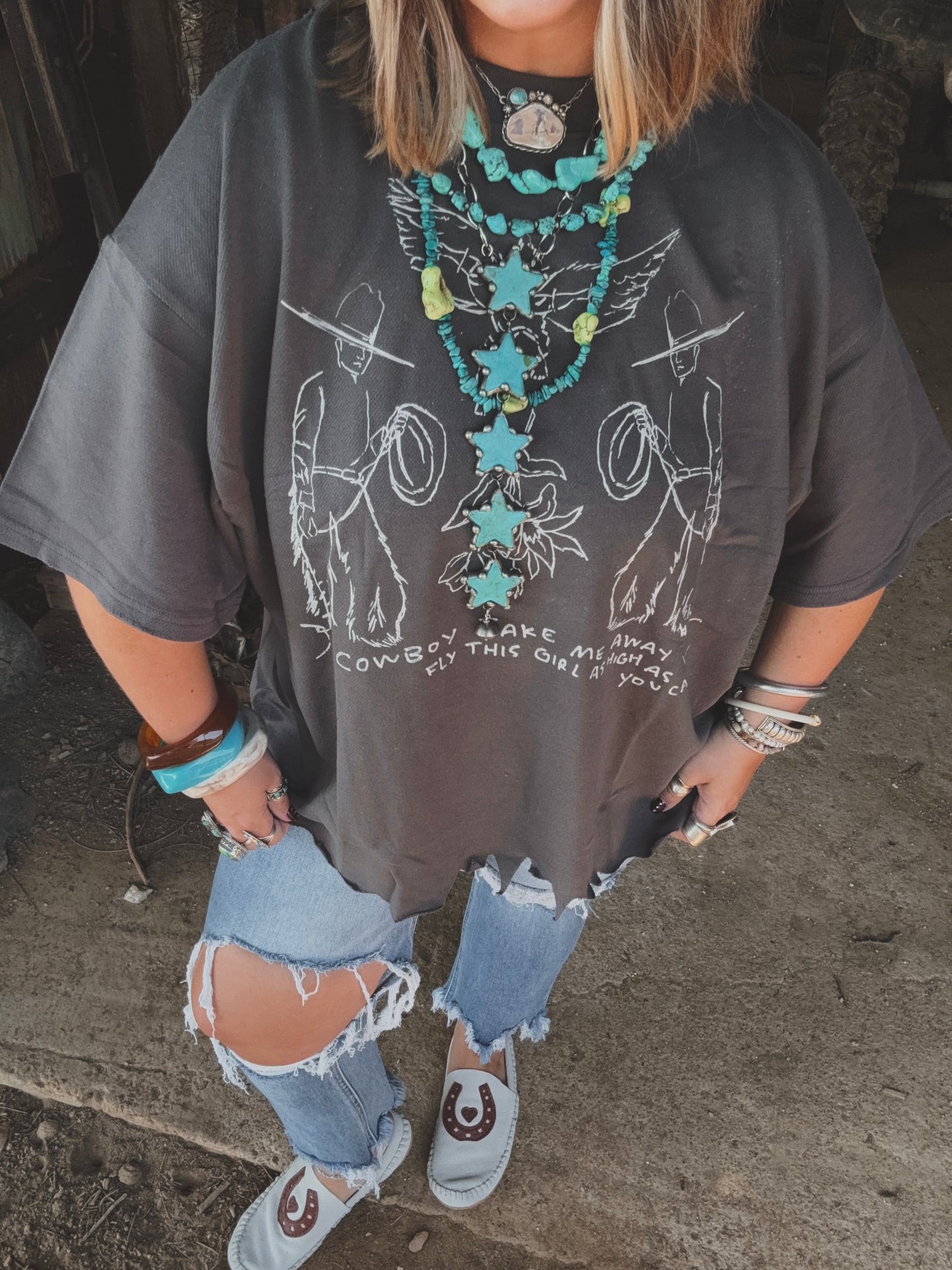 Cowboy take me away Tee