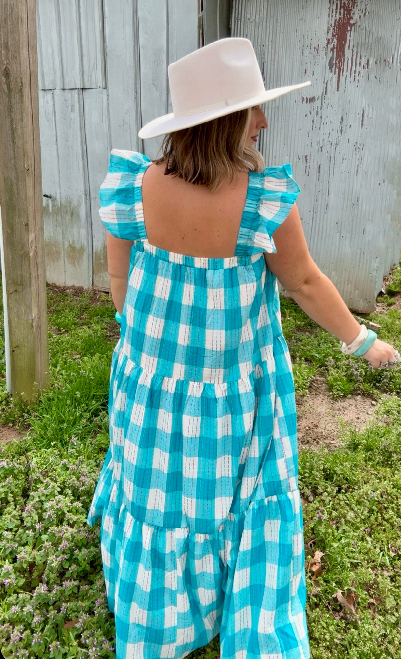 Bonnie Gingham Dress