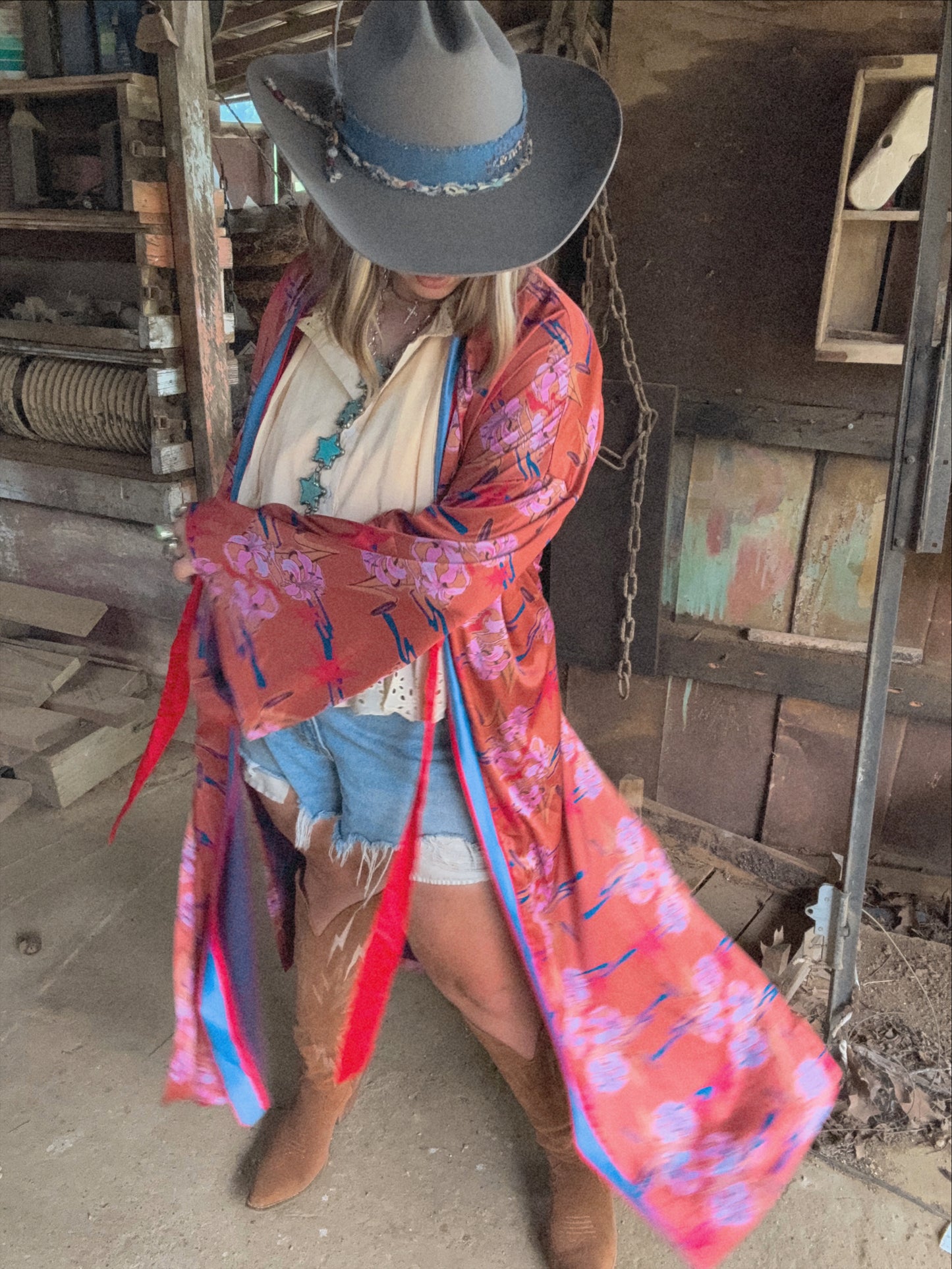 Lila Duster