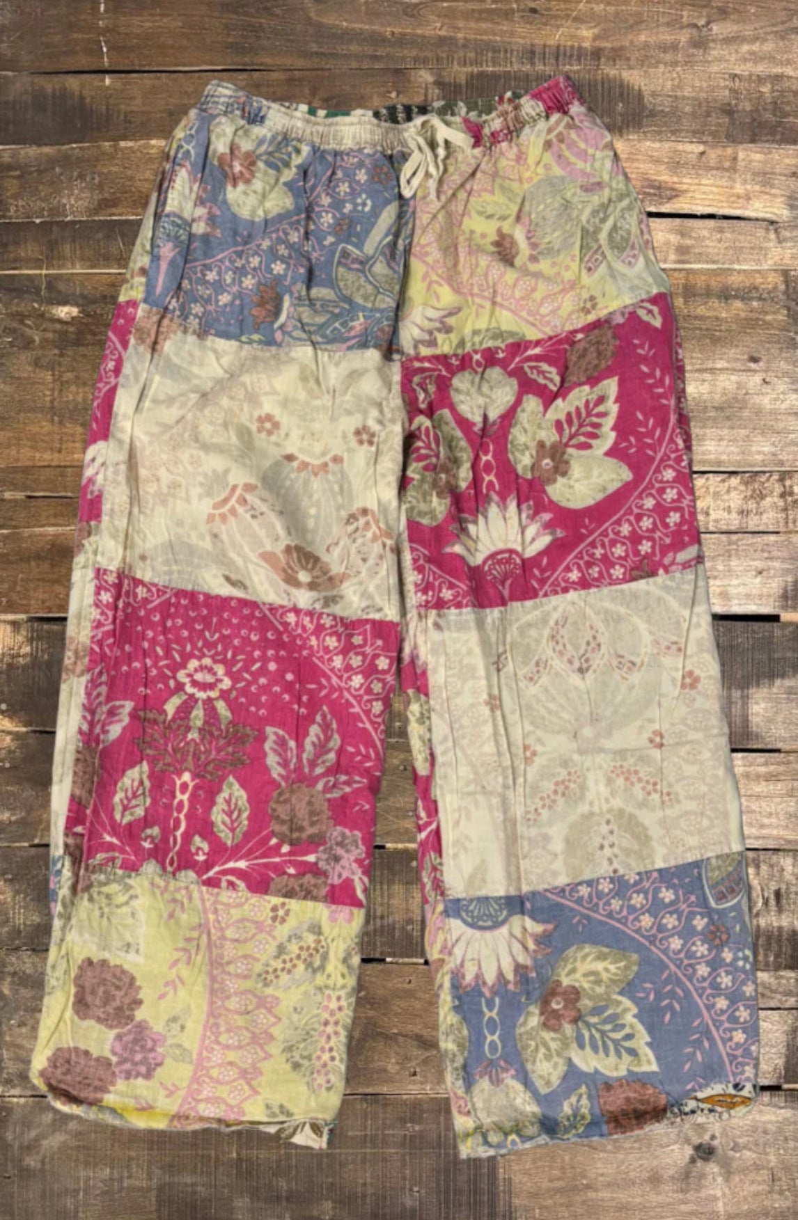 Nomad Plaid Patchwork Pants