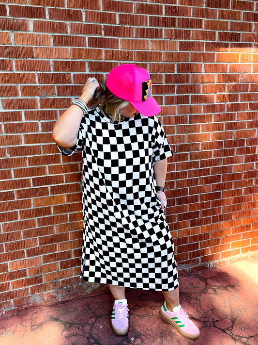 Checkered Maxi