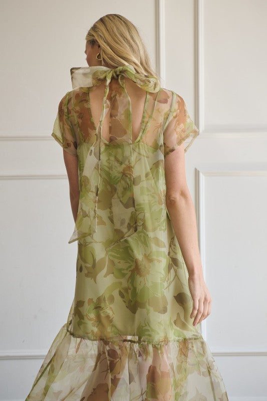 Sable Floral Dress