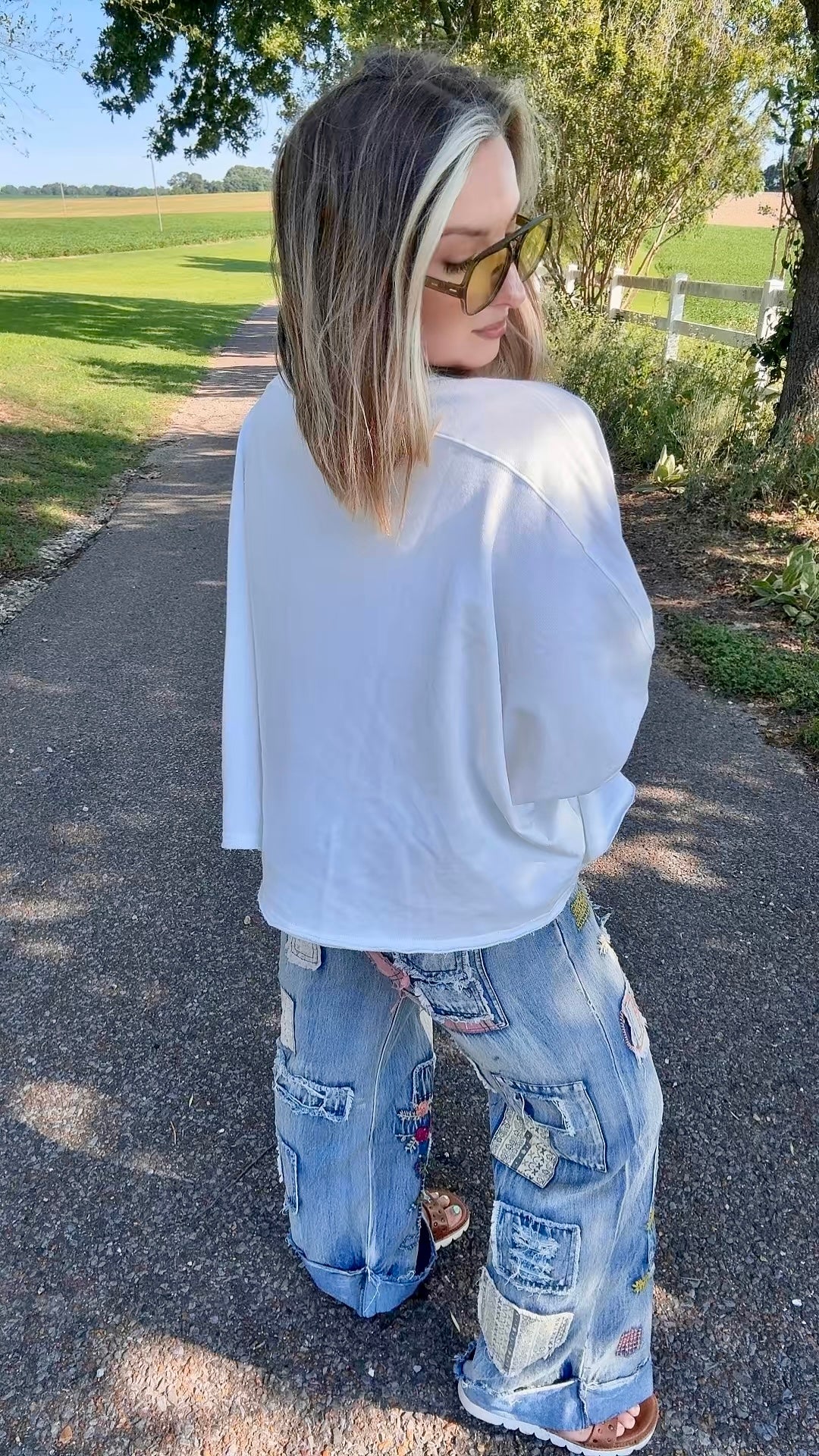 Patchwork Jeans