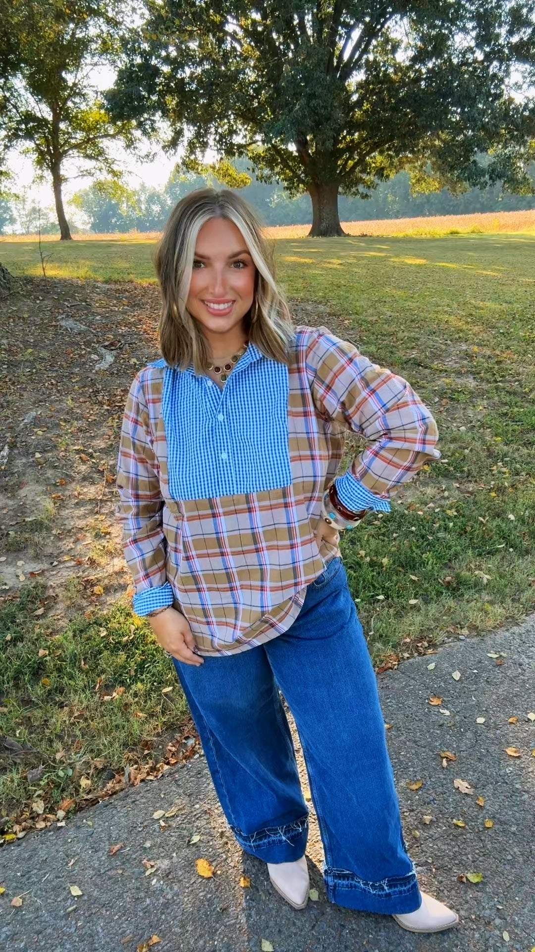 Falling Leaves Top