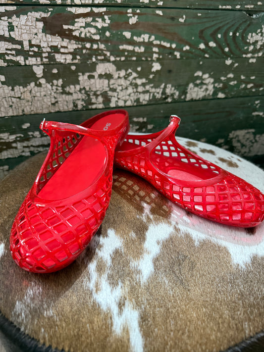 Red jelly slides