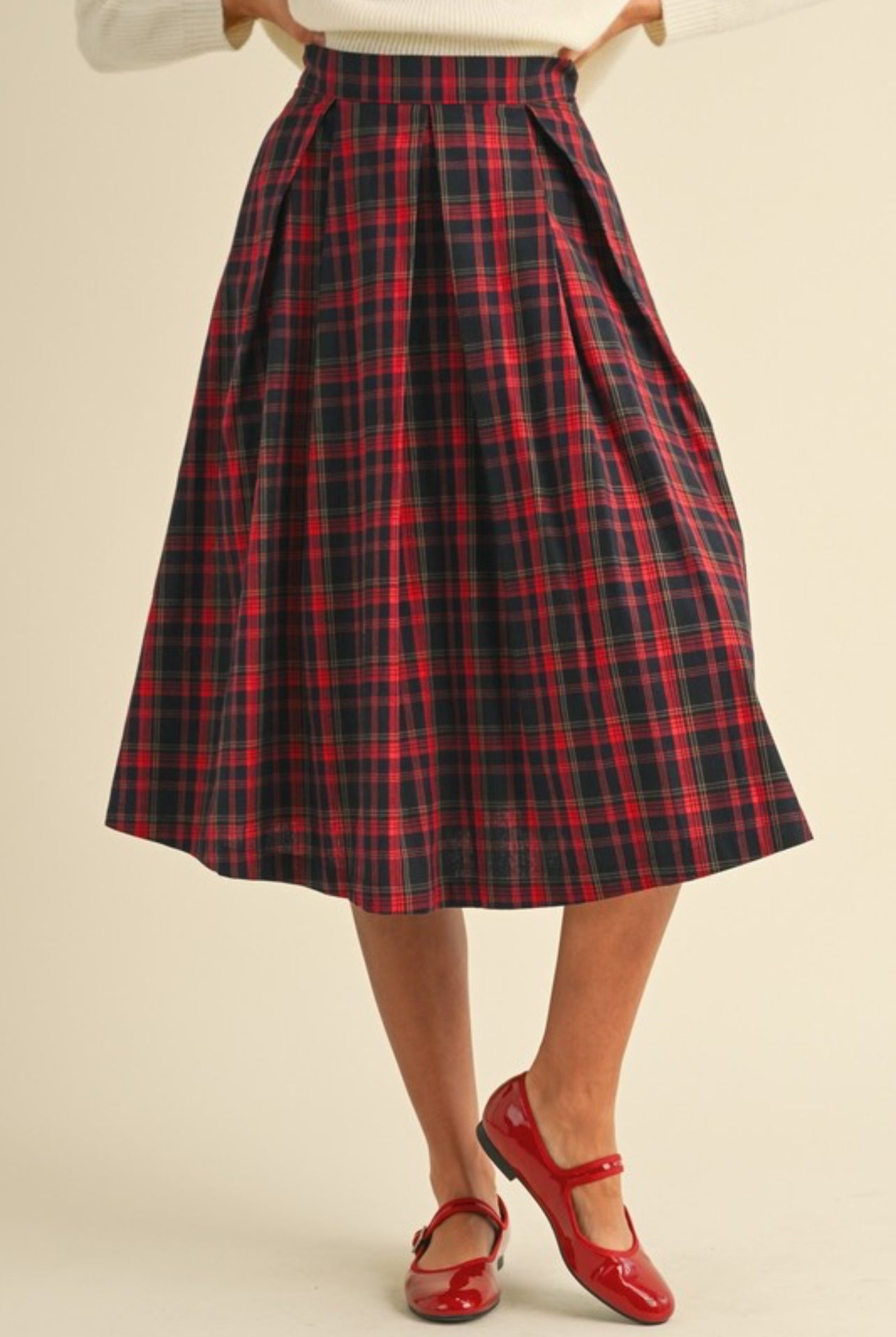 Plaid skirt