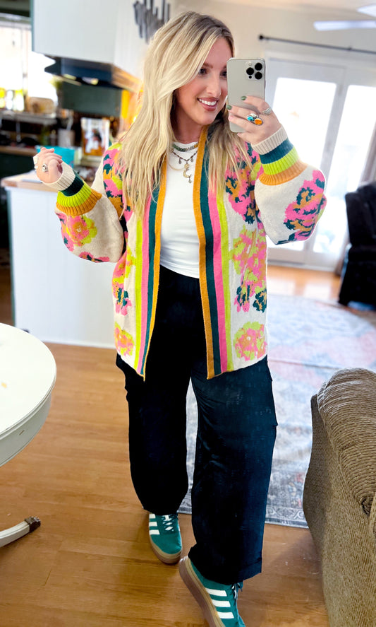 Colorful Cardigan