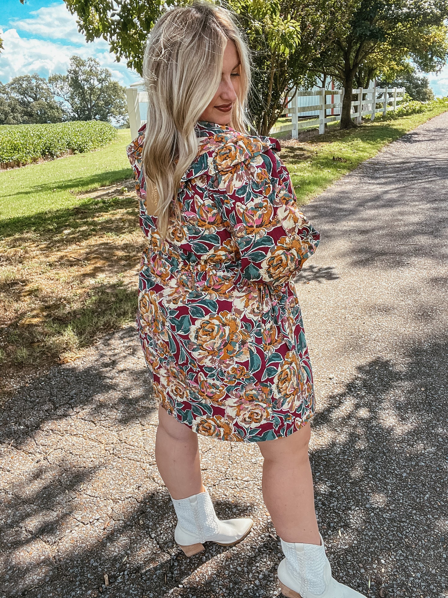 Jewel Floral Dress