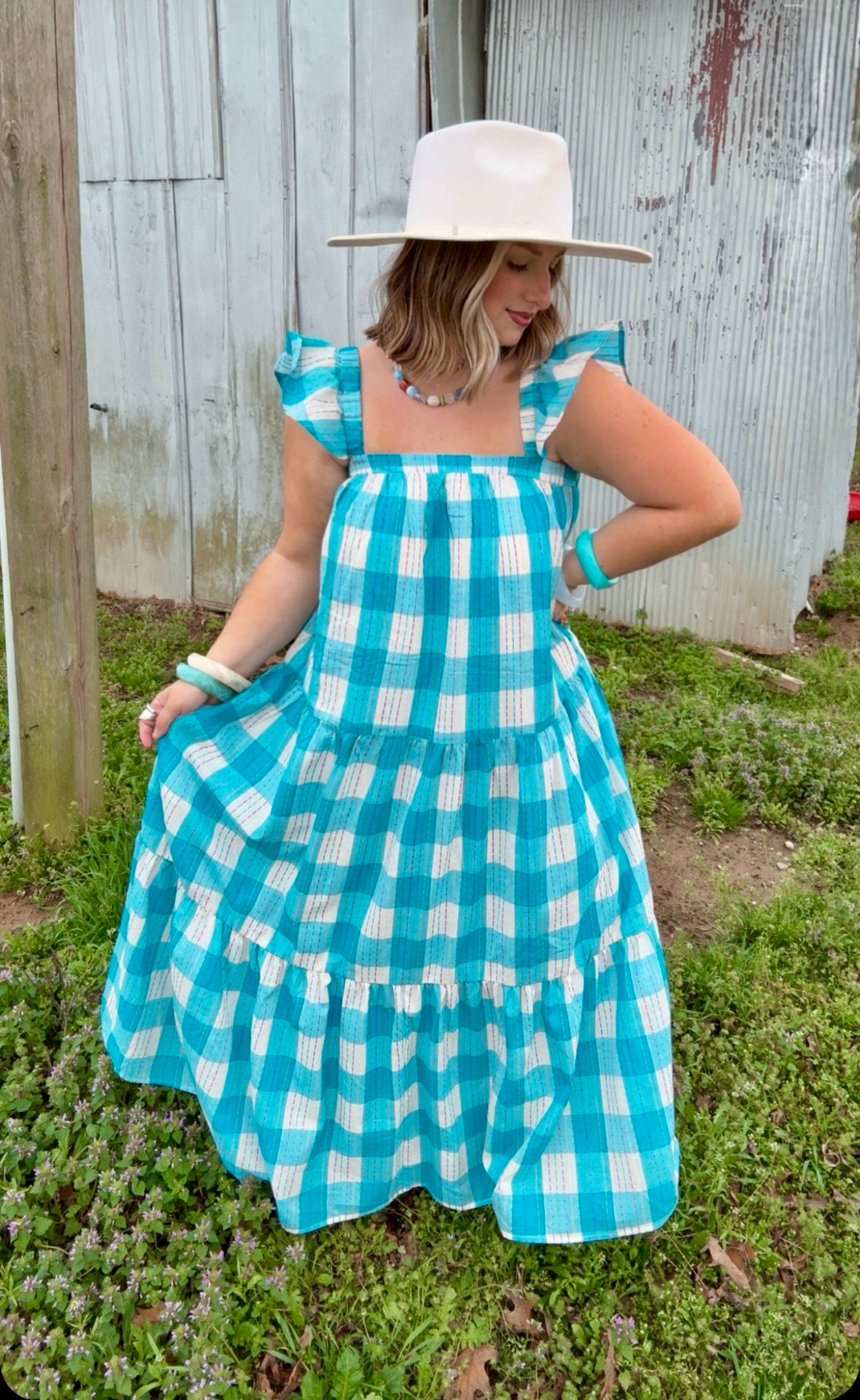 Bonnie Gingham Dress