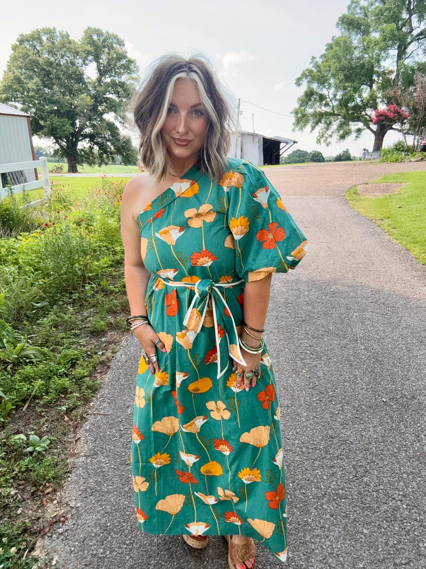 Fern Floral Maxi
