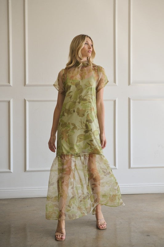 Sable Floral Dress