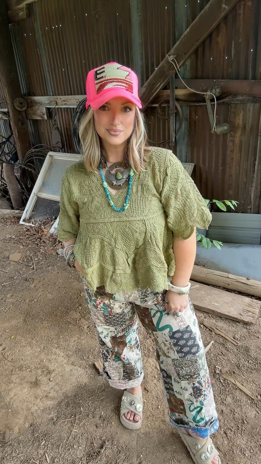 Herb crochet top