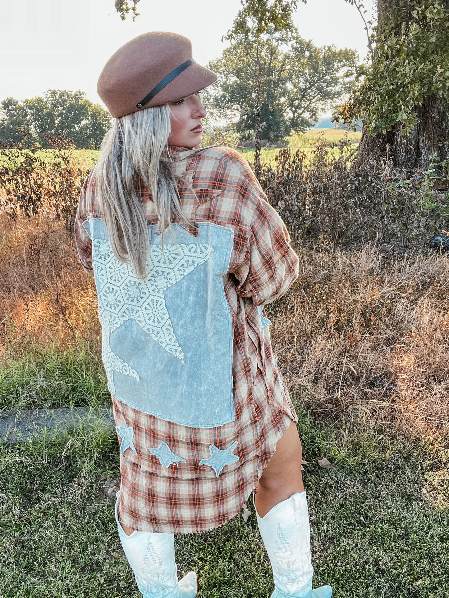 Star Flannel Tunic