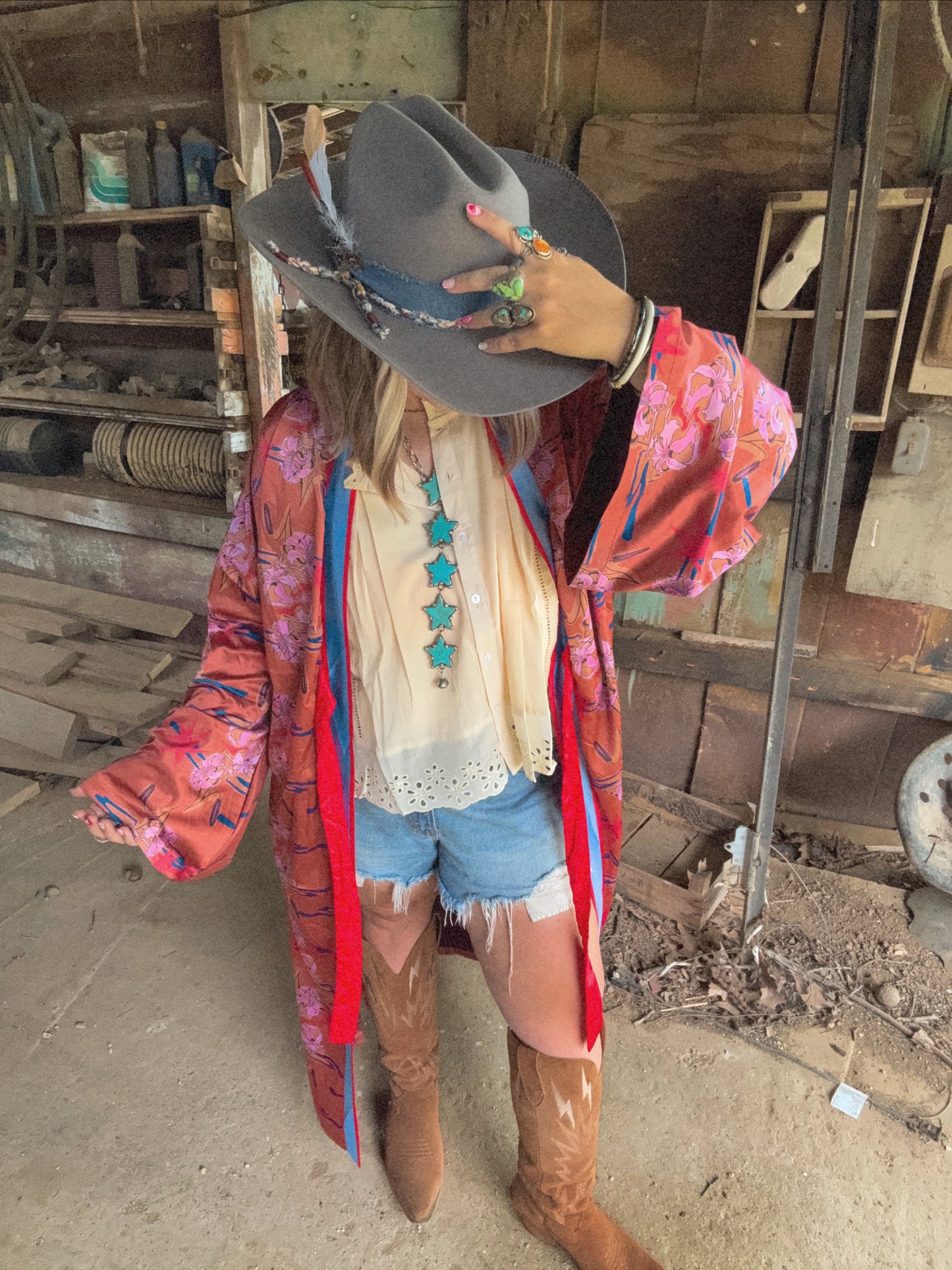 Lila Duster