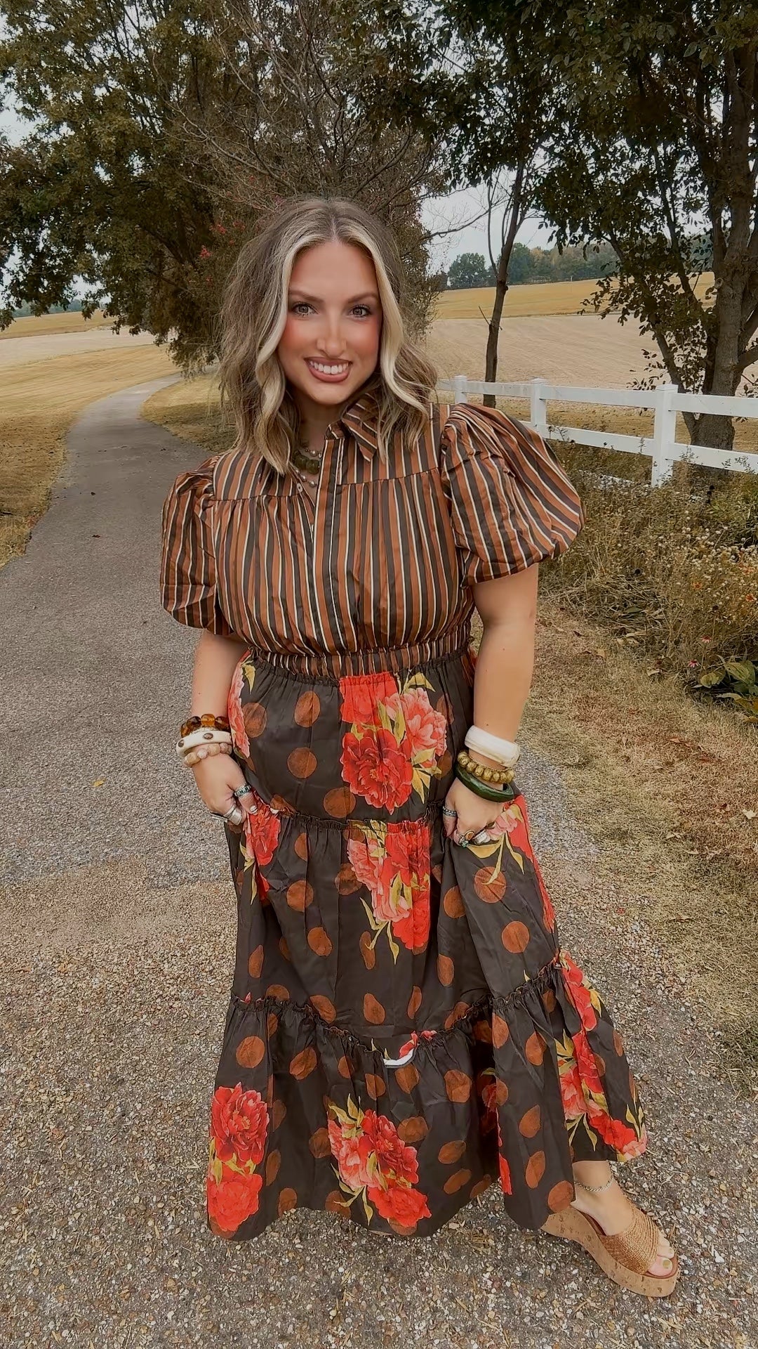 Fall Blooms Maxi