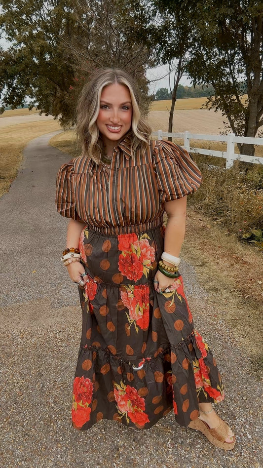 Fall Blooms Maxi
