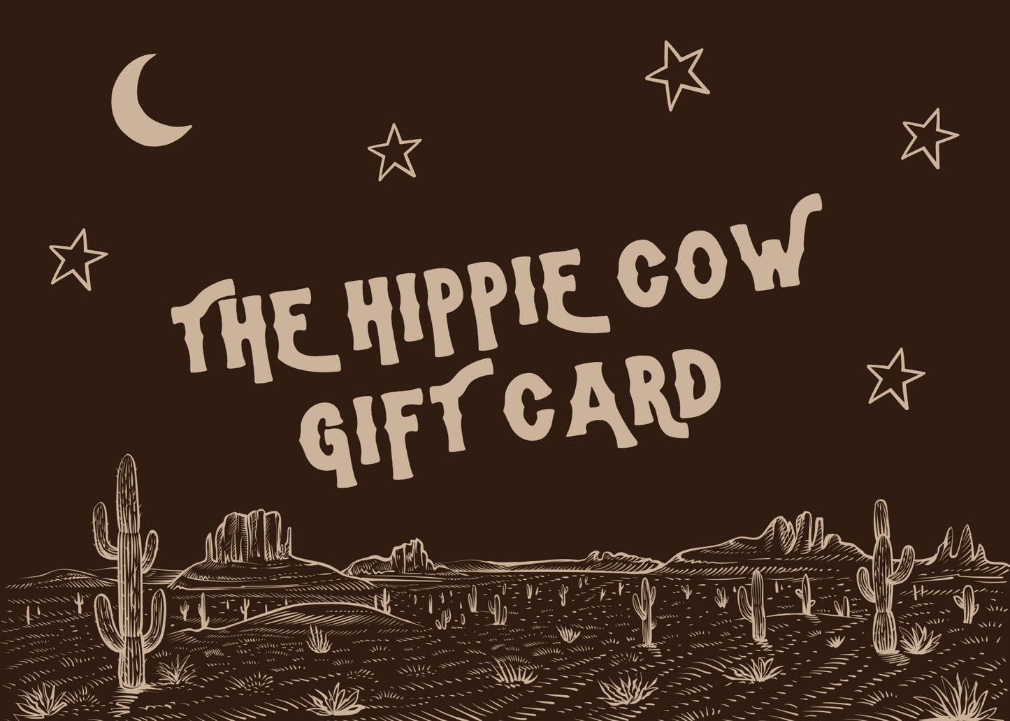 The Hippie Cow Gift Card